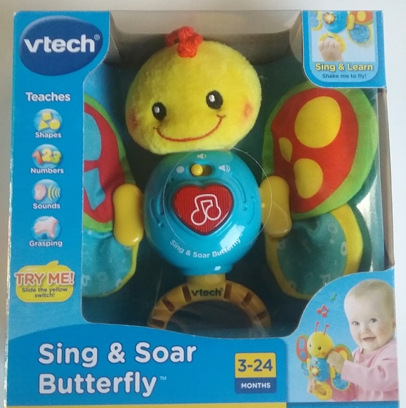 vtech sing & soar butterfly